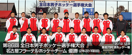 第86回 全日本選手権ホッケー選手権大会