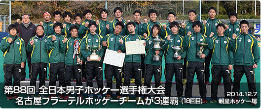 第88回 全日本選手権ホッケー選手権大会
